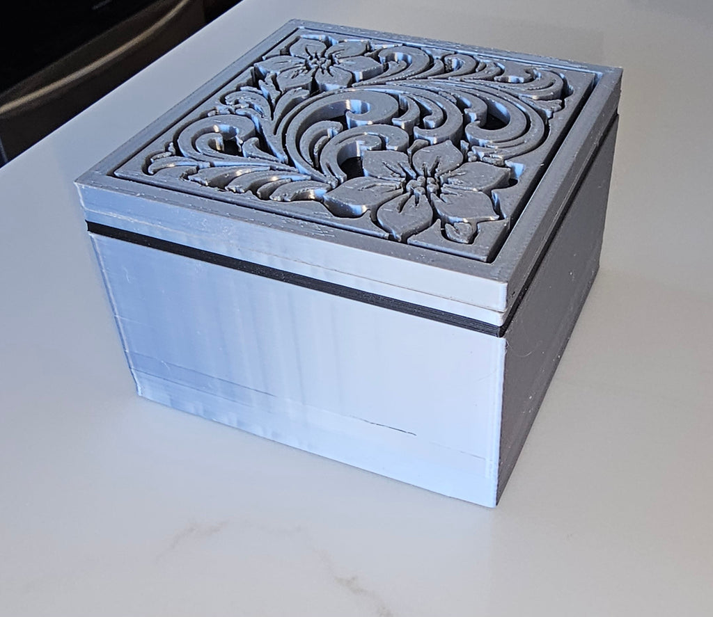 3D Printed Western Tooled Gift Box