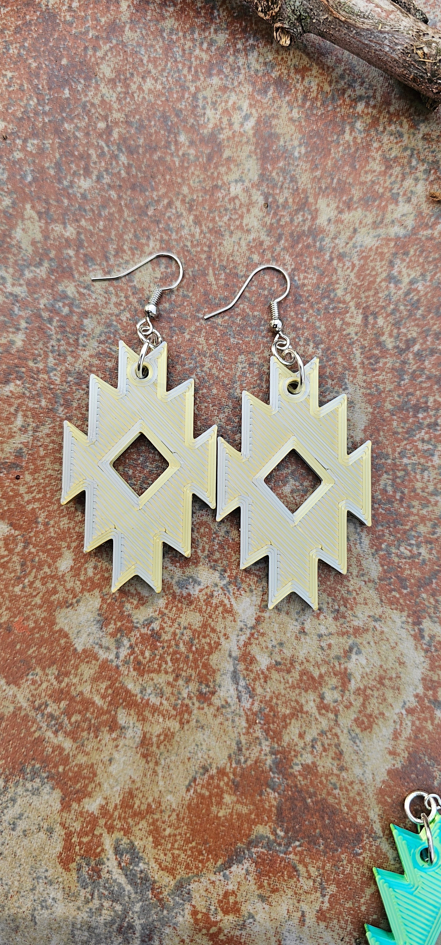 Southwestern Aztec Boho Earrings