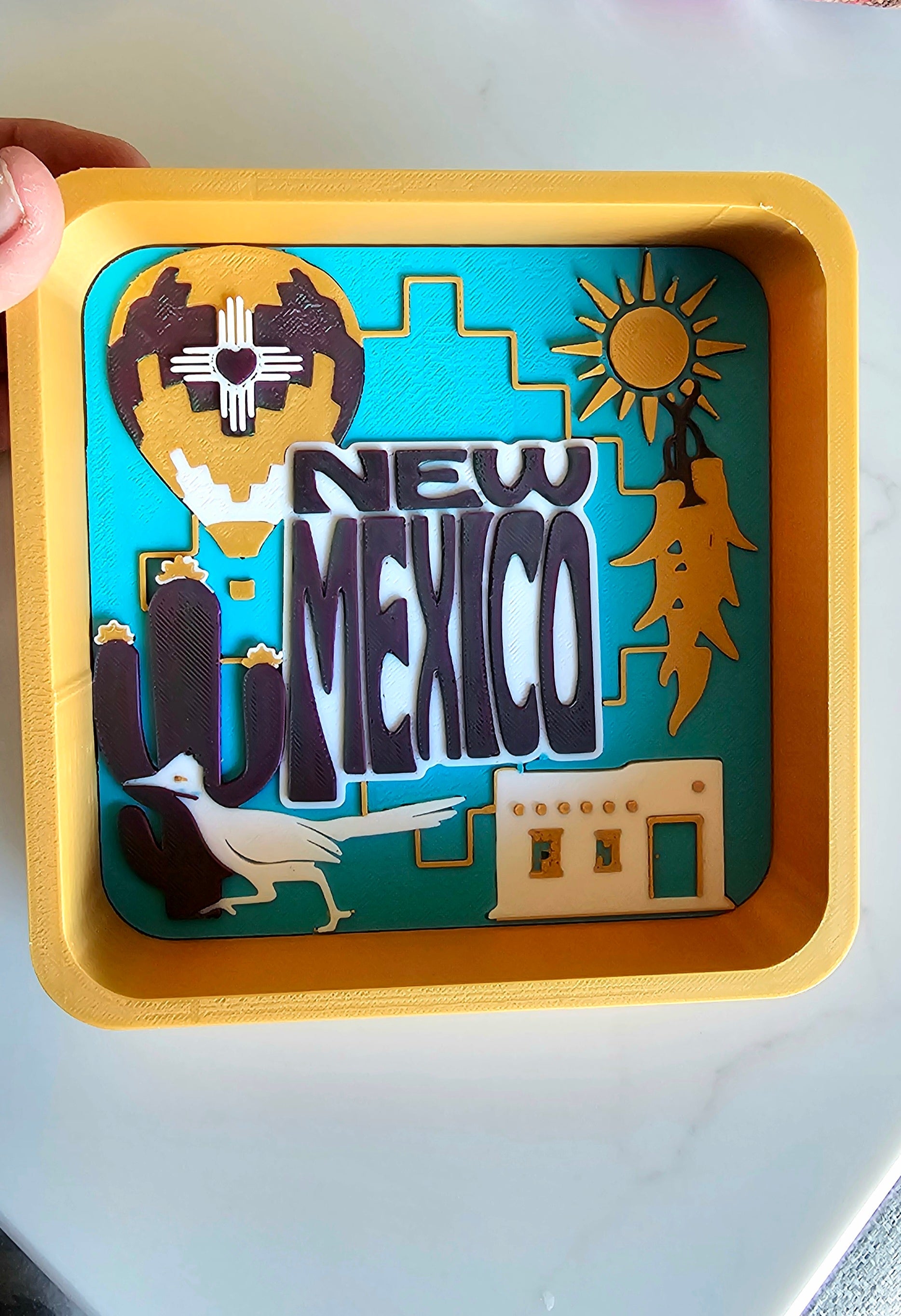 3D Printed New Mexico Accessory Tray