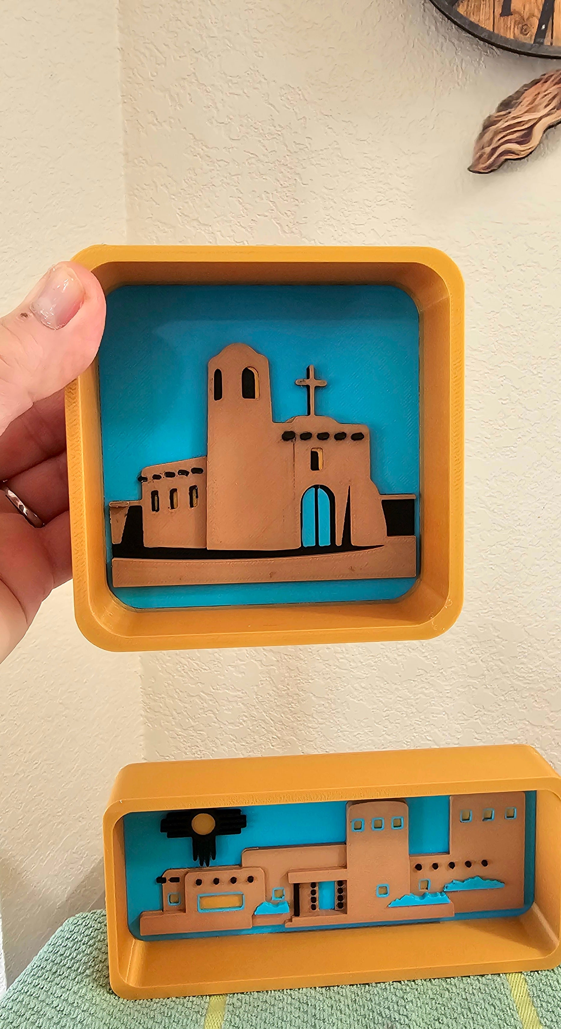 3D Printed New Mexico Accessory Tray and Trinket Box