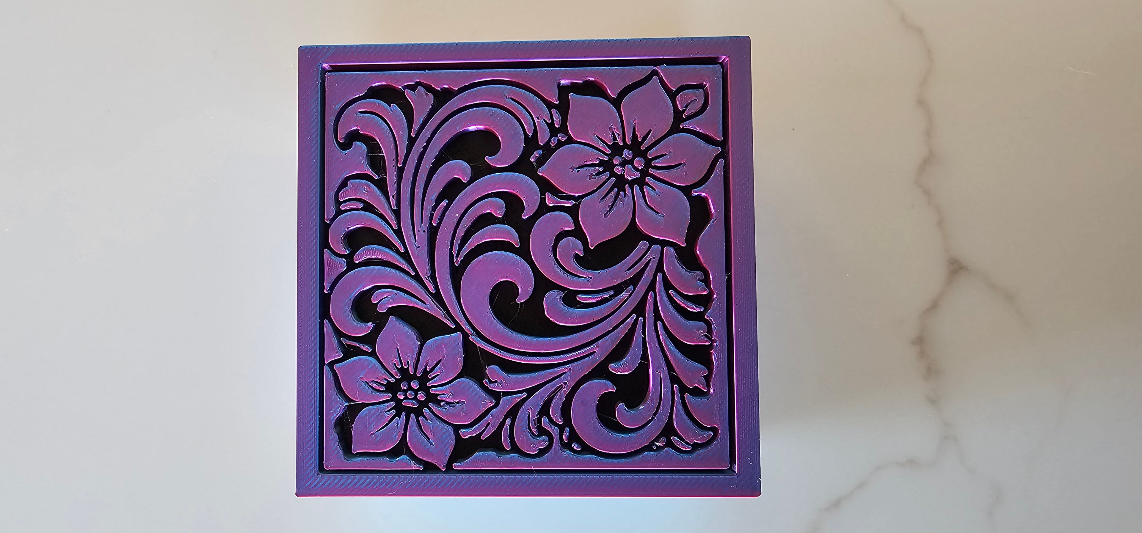 3D Printed Western Tooled Gift Box