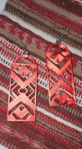 3D Printed Southwest Aztec Earrings