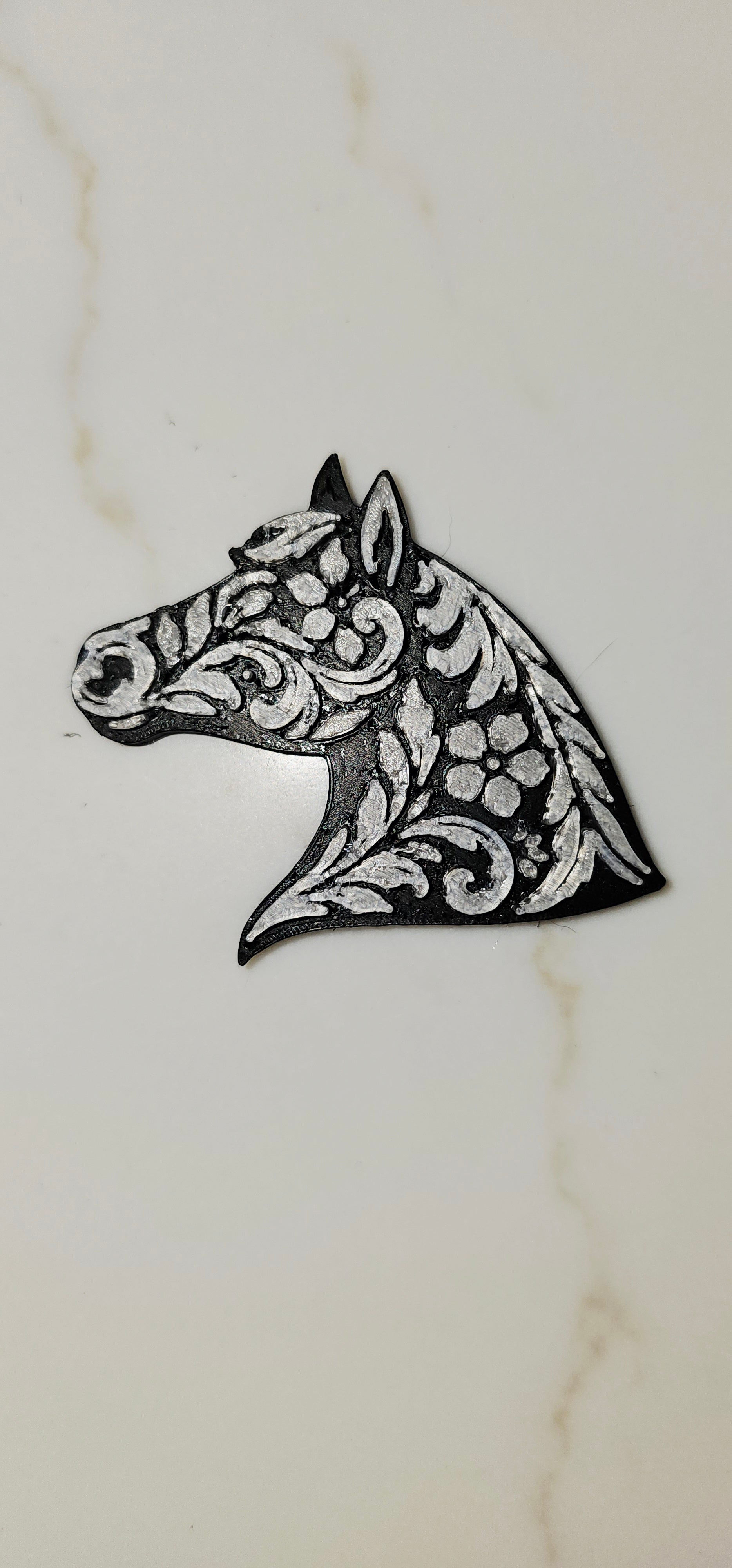 3D Printed Year of the Horse Bookmark, Keychain, Charm, Pin, or Magnet