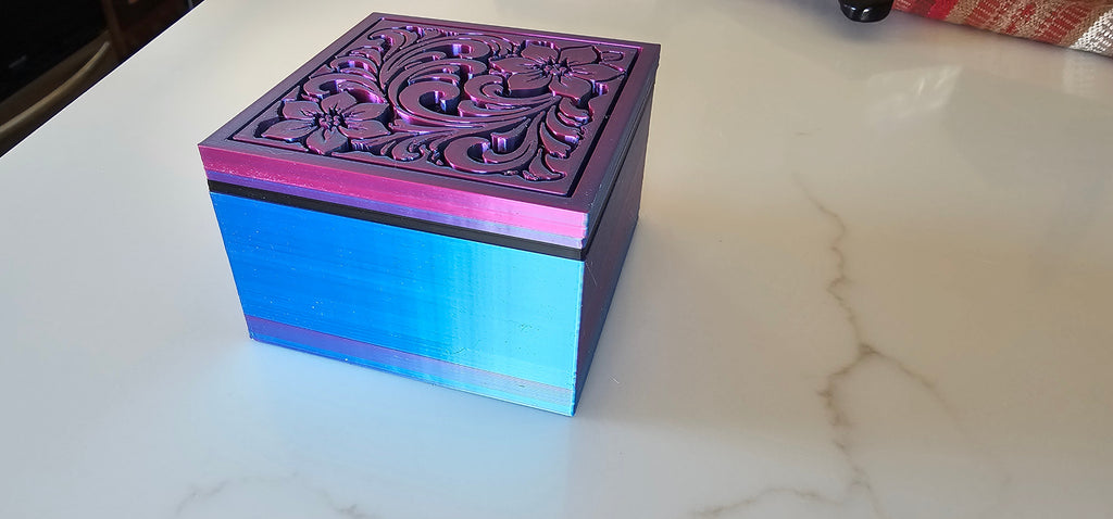 3D Printed Western Tooled Gift Box