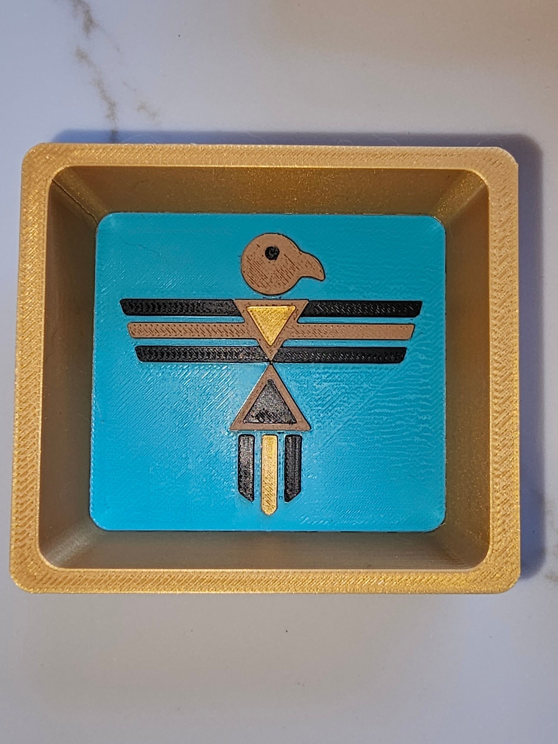 3D Printed New Mexico Accessory Tray and Trinket Box