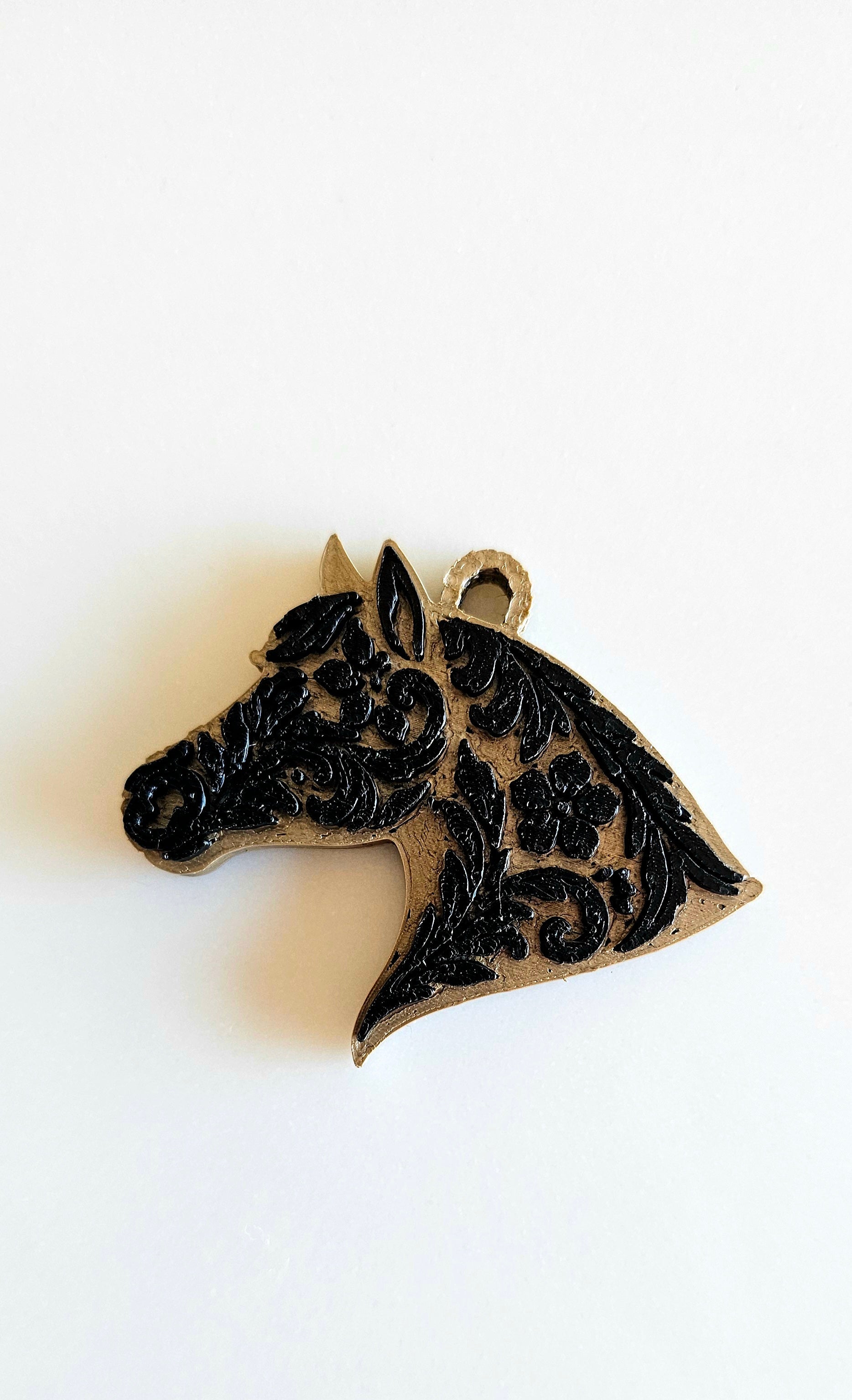 3D Printed Year of the Horse Bookmark, Keychain, Charm, Pin, or Magnet
