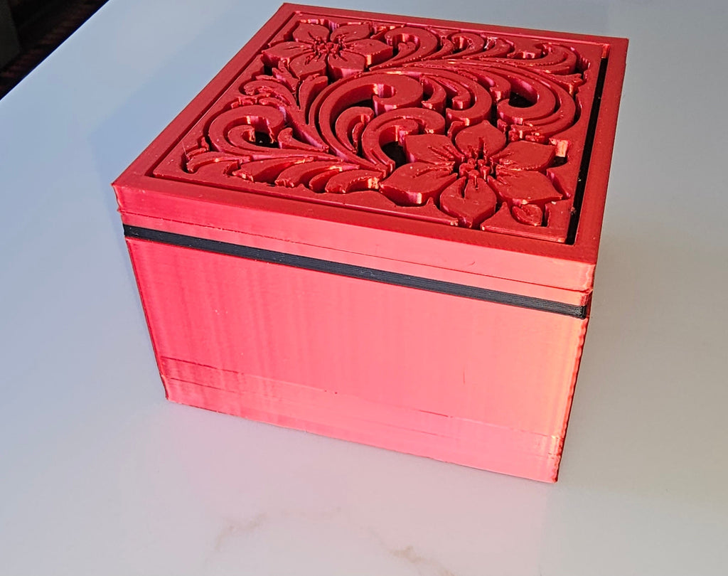3D Printed Western Tooled Gift Box