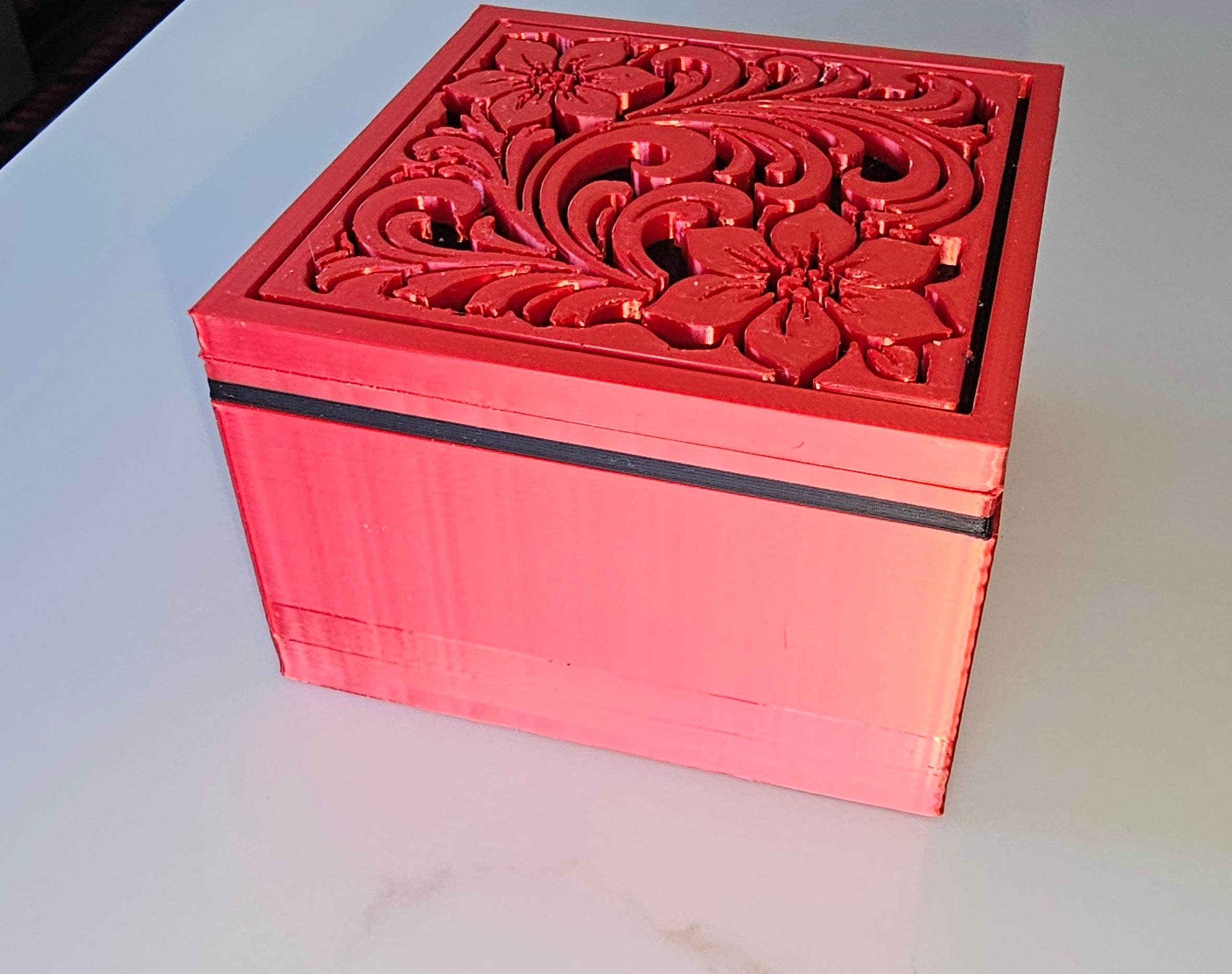 3D Printed Western Tooled Gift Box