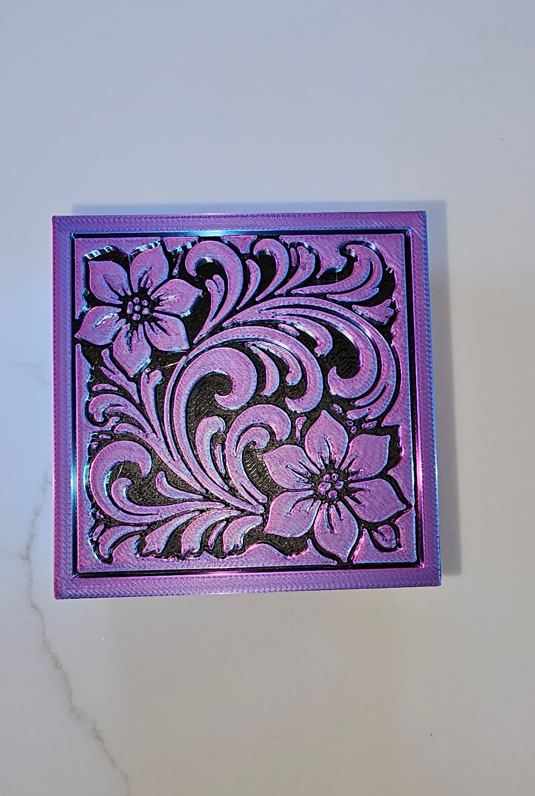 3D Printed Western Tooled Gift Box
