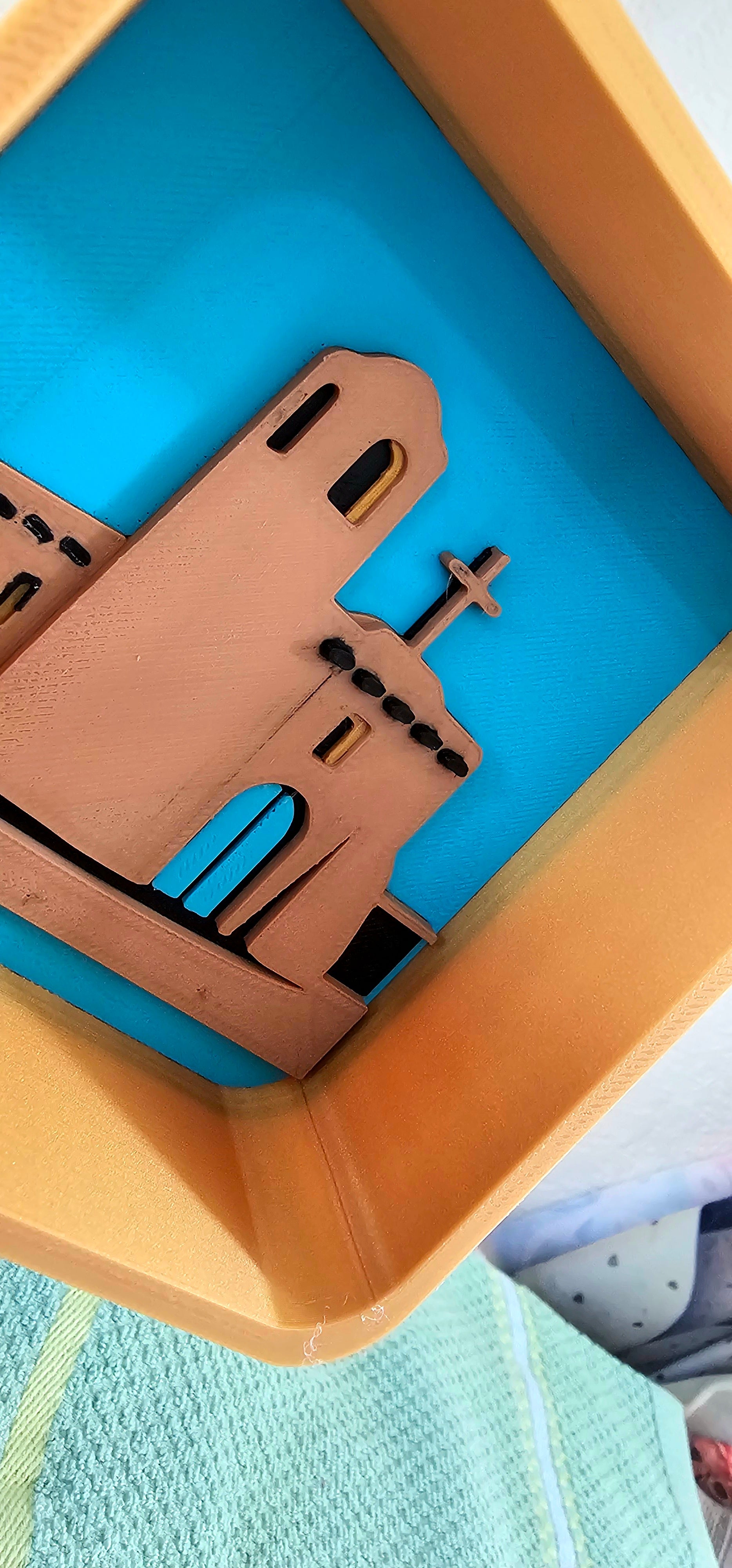 3D Printed New Mexico Accessory Tray and Trinket Box