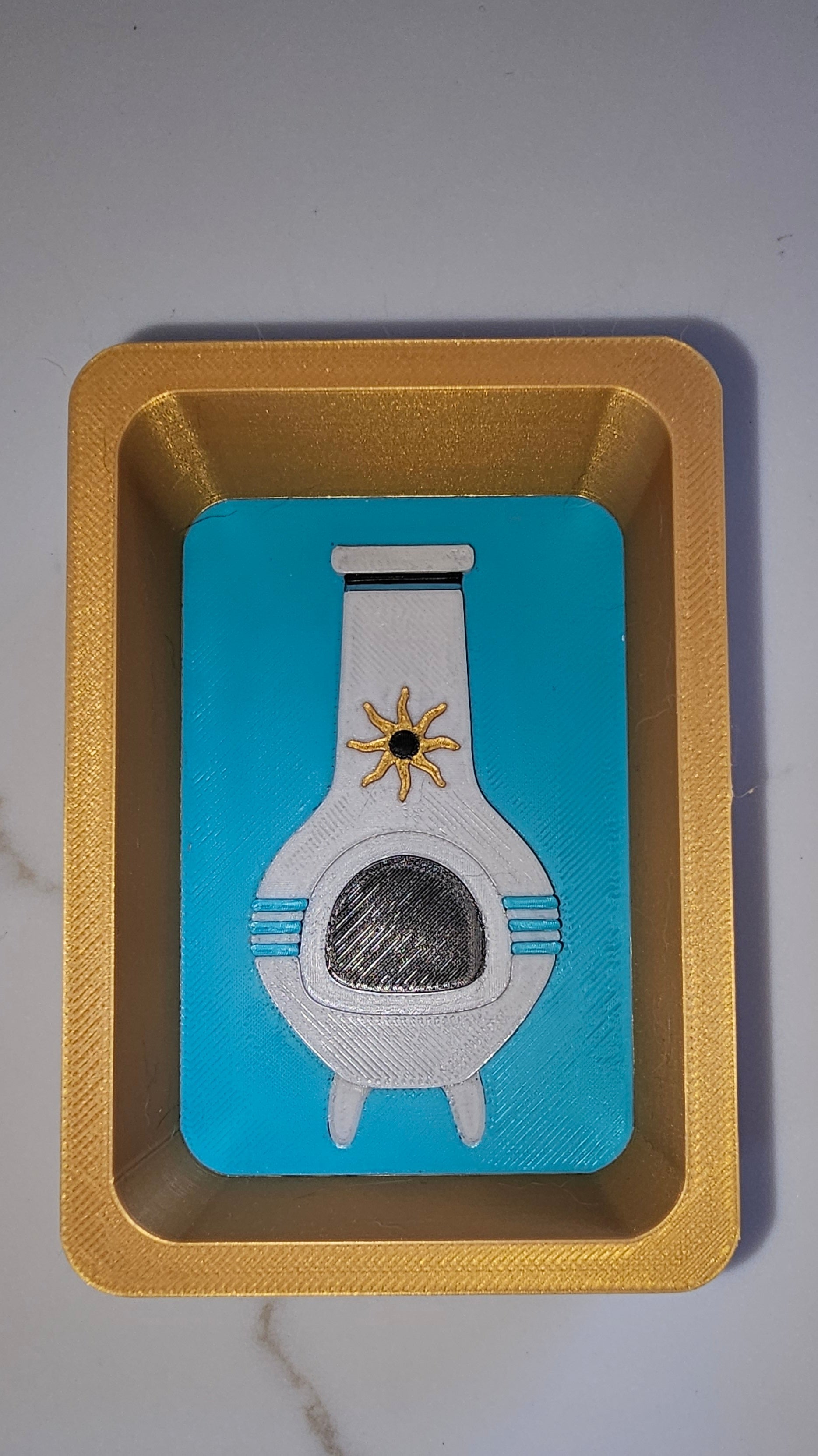 3D Printed New Mexico Accessory Tray and Trinket Box