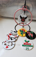 3D Printed Advent Calendar Ornament Set