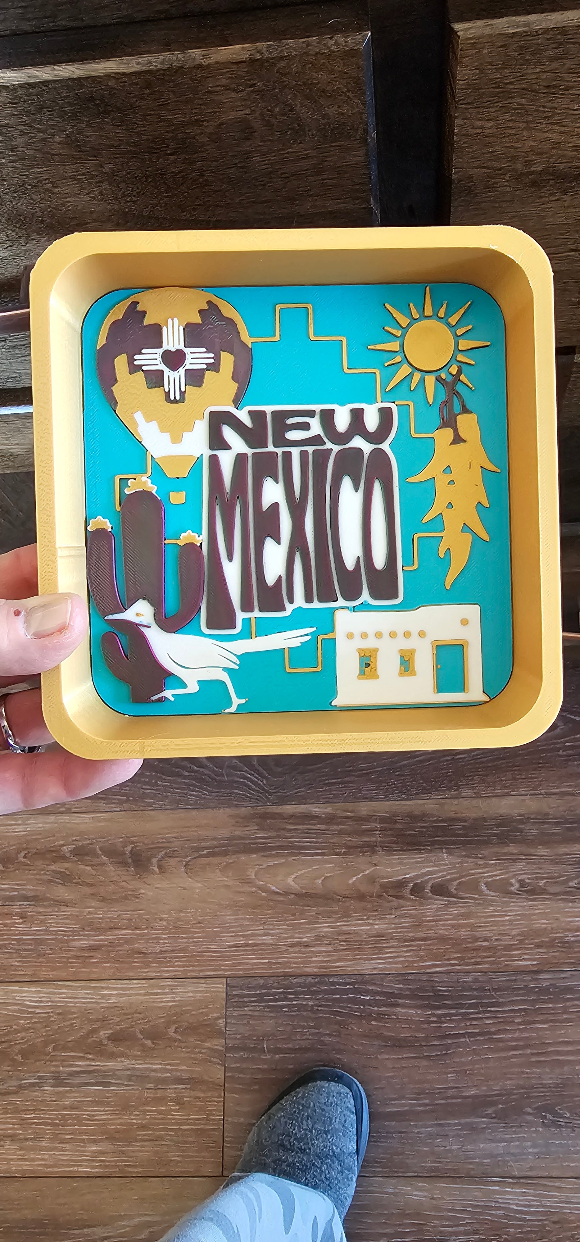 3D Printed New Mexico Accessory Tray