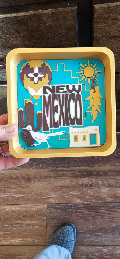 3D Printed New Mexico Accessory Tray