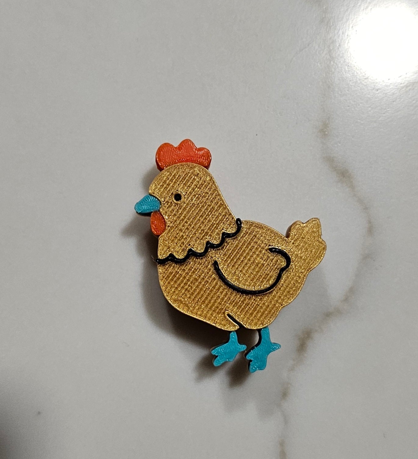 3D Printed Farm Animal & Tractor Magnets