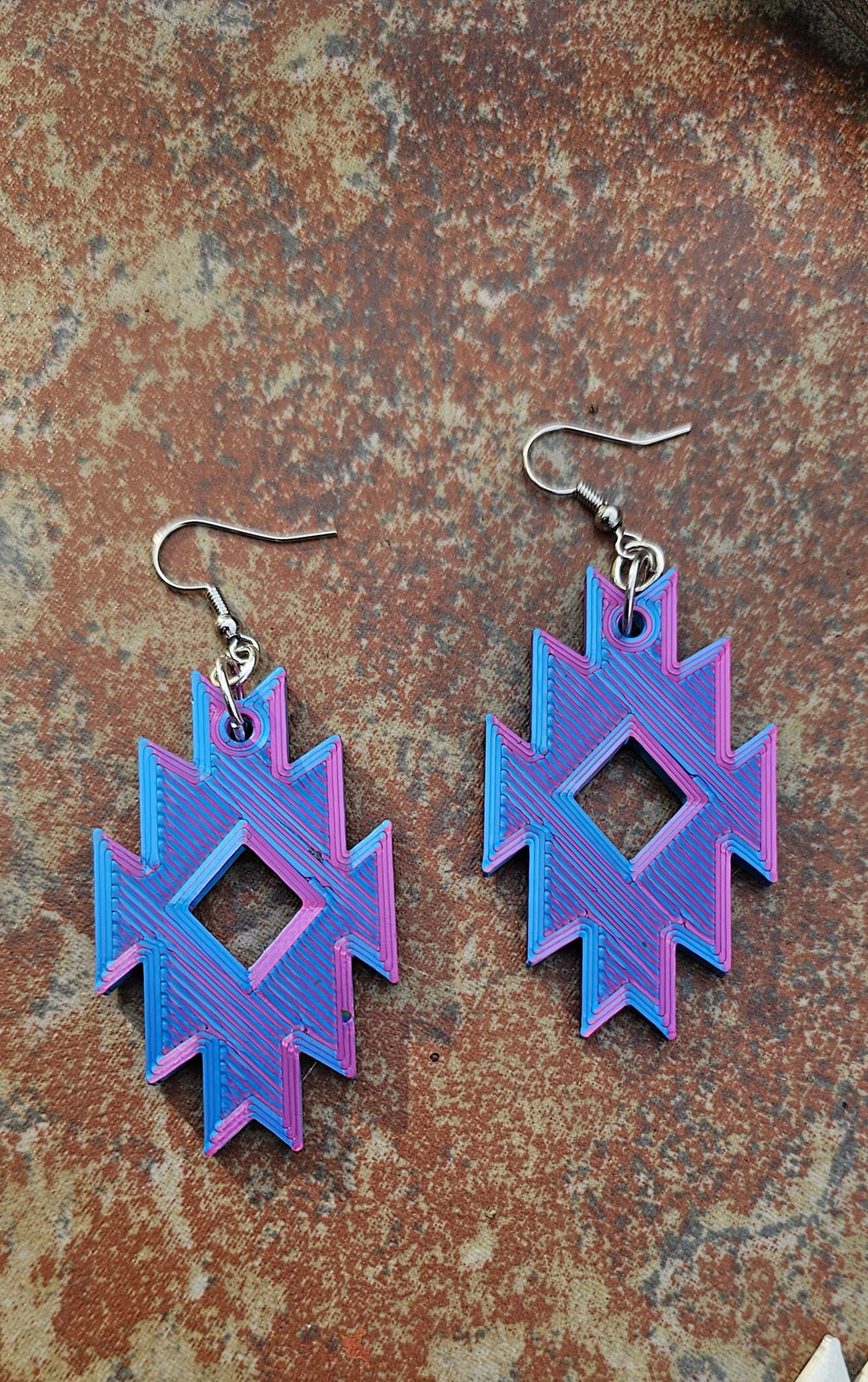 Southwestern Aztec Boho Earrings