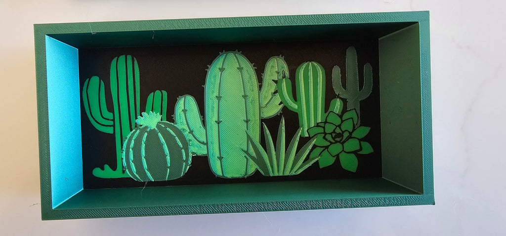 3D Printed Cactus Gift Box