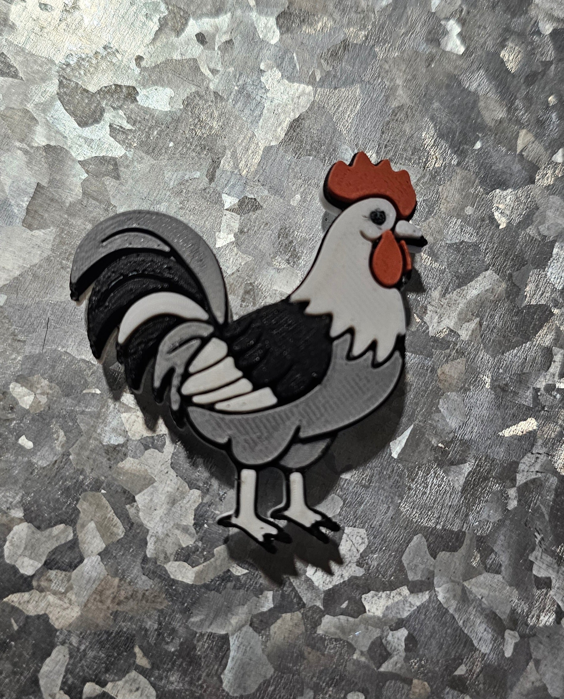 3D Printed Farm Animal & Tractor Magnets