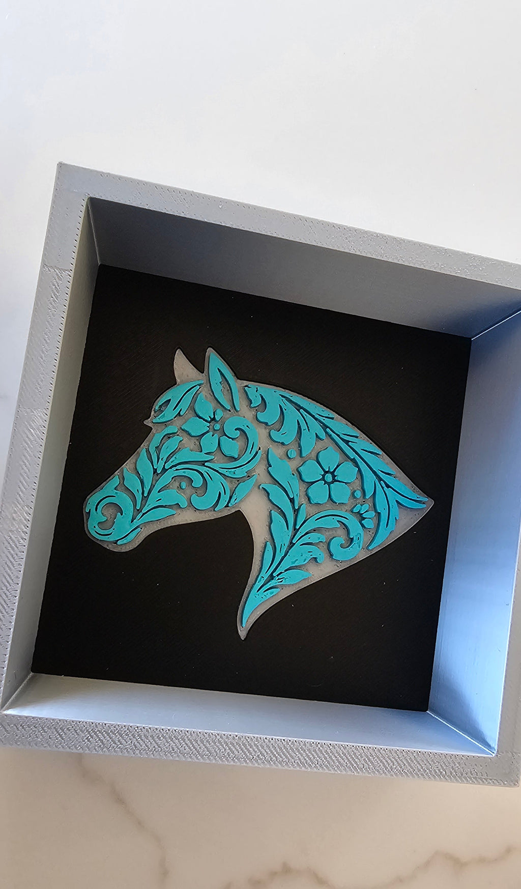 3D Printed Western Tooled Gift Box