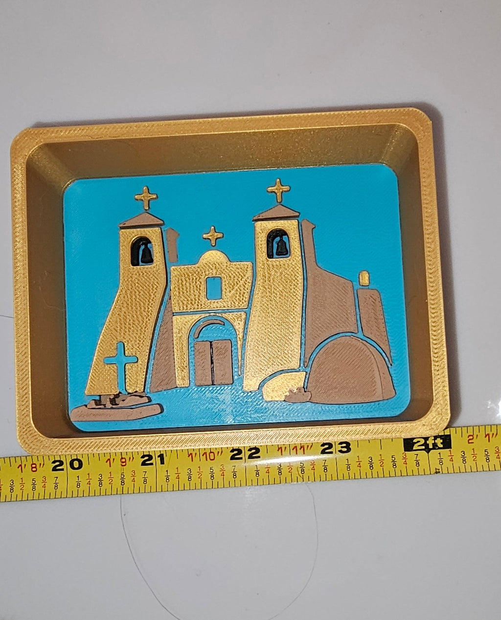 3D Printed New Mexico Accessory Tray and Trinket Box