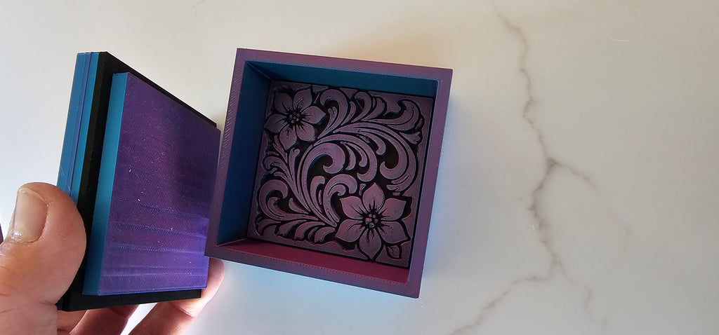 3D Printed Western Tooled Gift Box