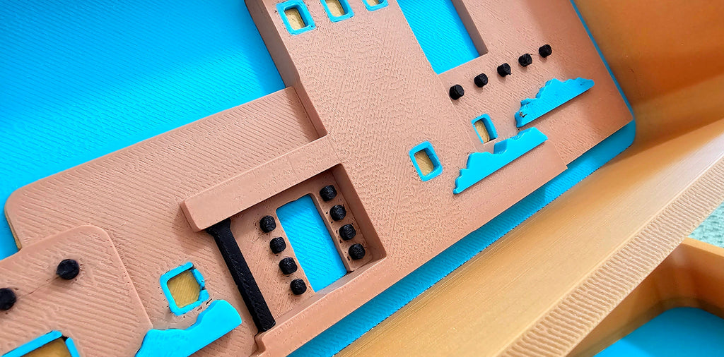 3D Printed New Mexico Accessory Tray and Trinket Box