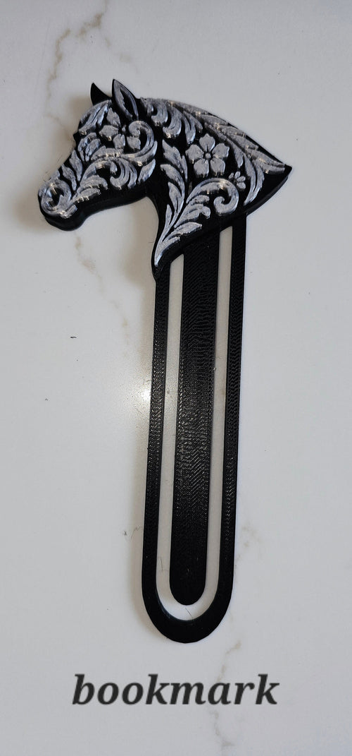3D Printed Year of the Horse Bookmark, Keychain, Charm, Pin, or Magnet
