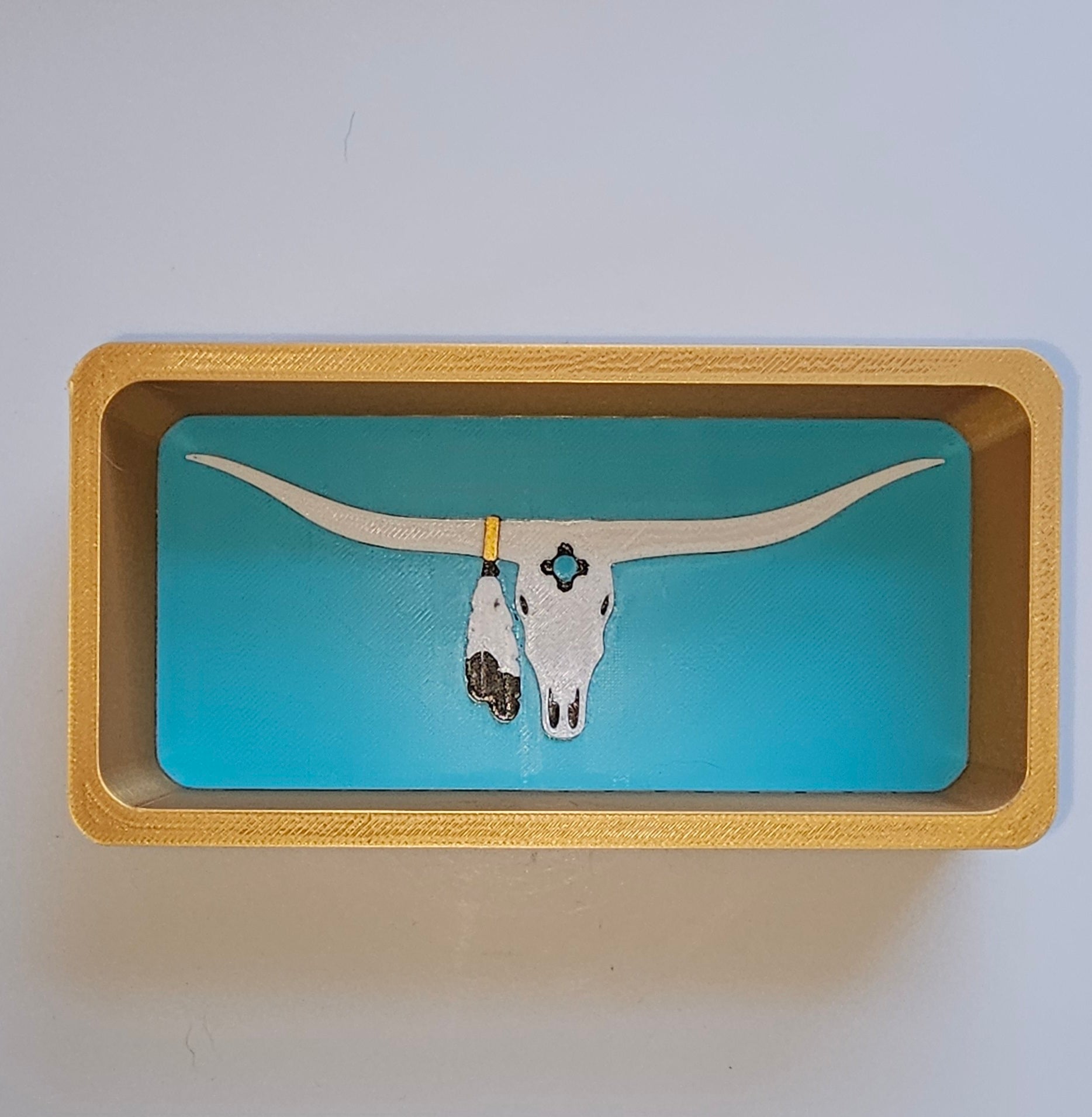 3D Printed New Mexico Accessory Tray and Trinket Box