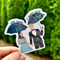 Rory and Logan Sticker