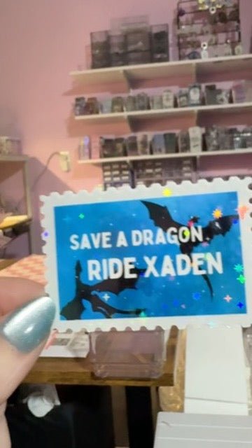 Save a Dragon, Ride Xaden Sticker