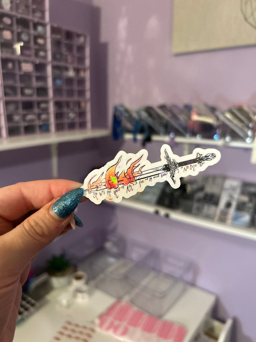 TOG Ash and Fire Sword Sticker