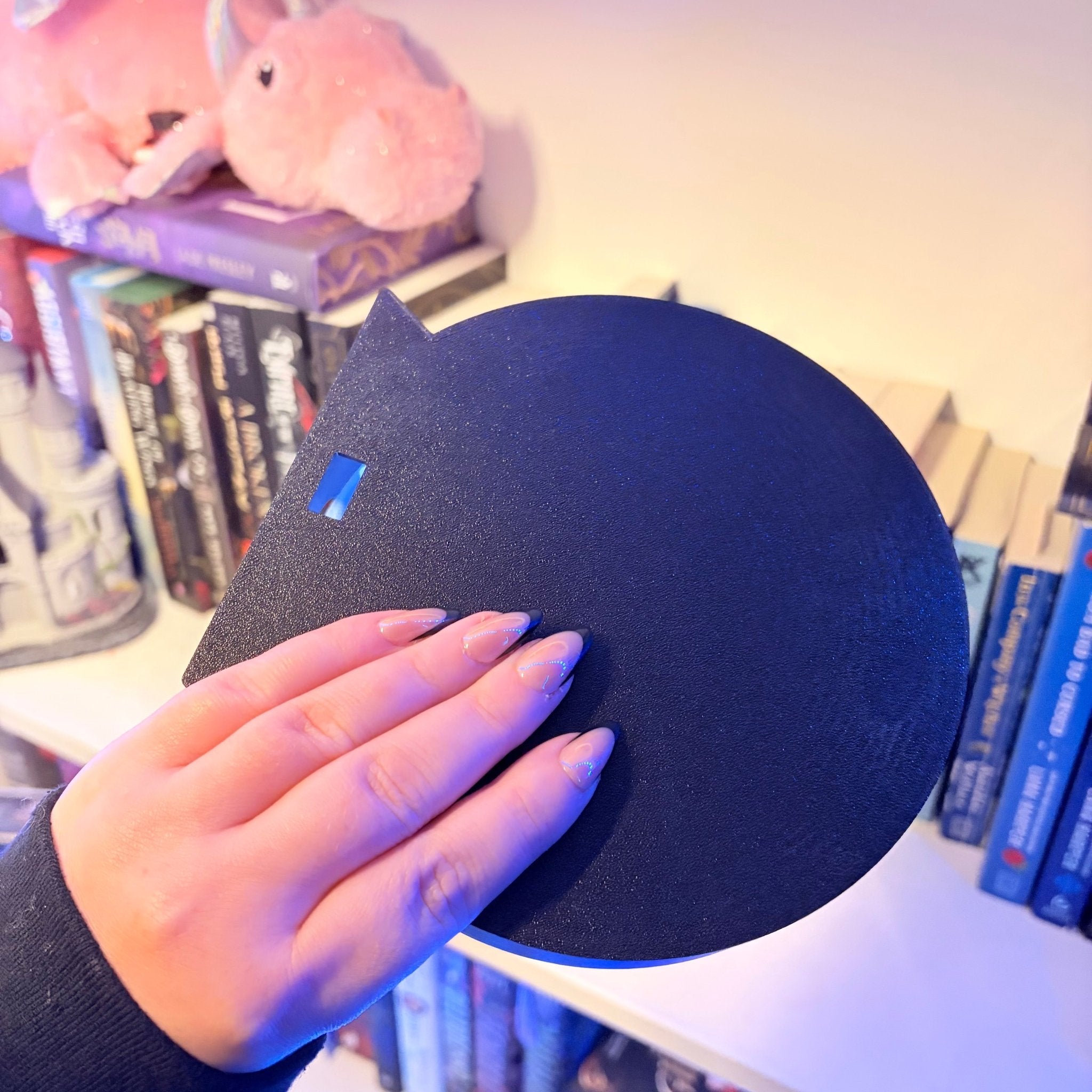 Wolf Moon and Stars Light Up Book Nook