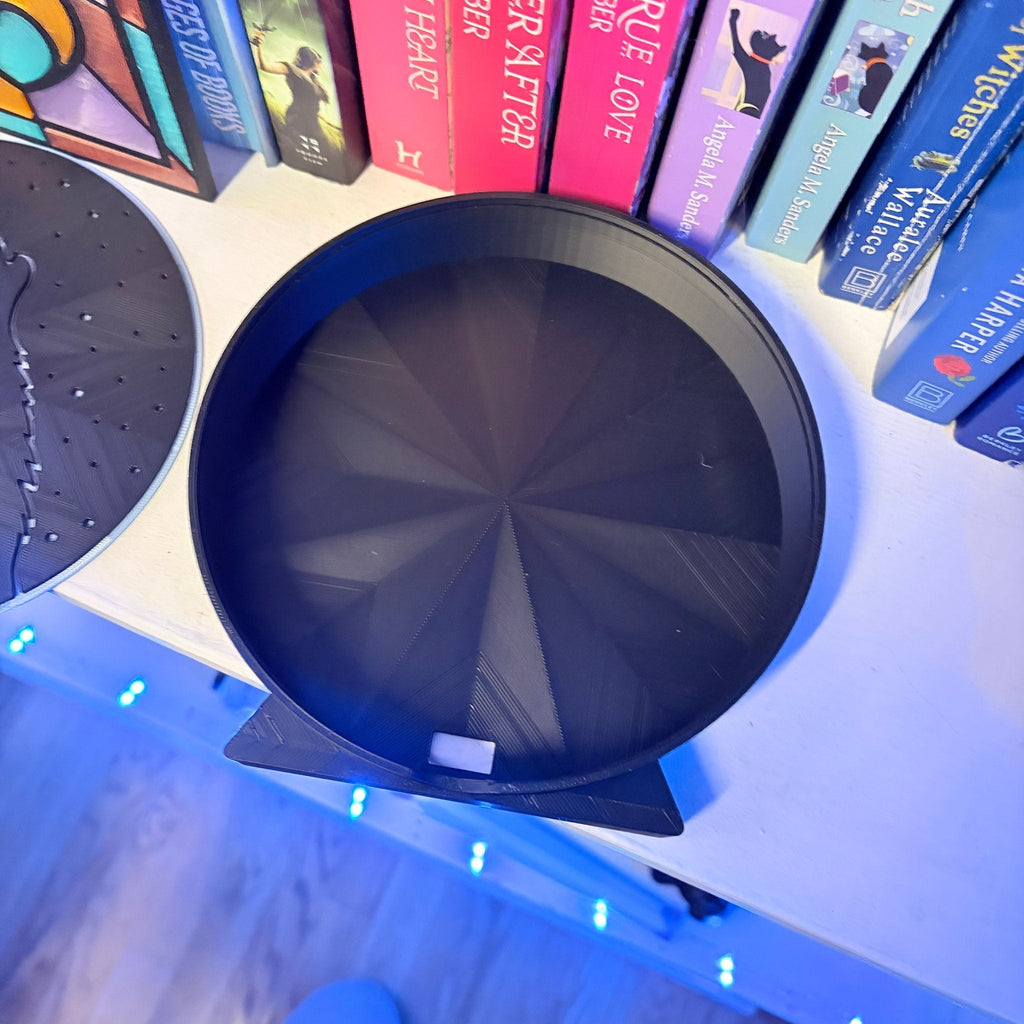 Wolf Moon and Stars Light Up Book Nook
